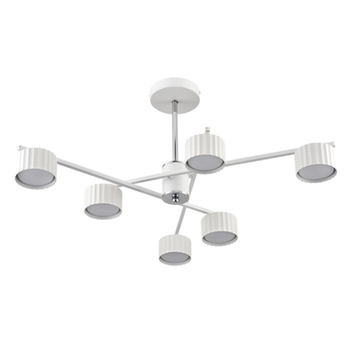 8241/6C COMFI LN26 244 белый/хром, металл Люстра потолочная LED GX53 6*7W 220V KARINA
