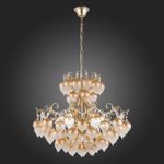 SL659.303.06 Люстра подвесная ST-Luce Золотистый/Золотистый E14 6*40W