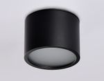 Светильник накладной TN6551 BK черный IP44 GX53 max 15W D82*60