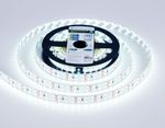 Светодиодная лента двухрядная GS3603 2835 204Led/ 20W m/ 24V IP20 6500K/ 5000*14*1.2mm/ кратность резки 72mm (2 конт.)