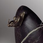 7068/5WL ECODESIGN ODL26 Настенный светильник темно-зеленый/мрамор/металл IP20 LED 6W 240Лм 3000K 220-240V VALLEY