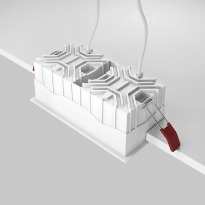 Встраиваемый светильник Alfa LED 4000K 2x15Вт 36°, DL043-02-15W4K-SQ-W. TM Maytoni