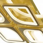 SLE500422-08 Светильник потолочный Золотистый/Белый LED 1*224W 3000-6000K