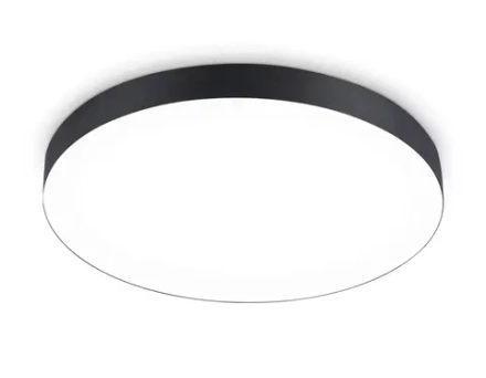 Светильник светодиодный потолочный FV5538 BK черный LED 90W 4200K D600*58 (Без ПДУ)