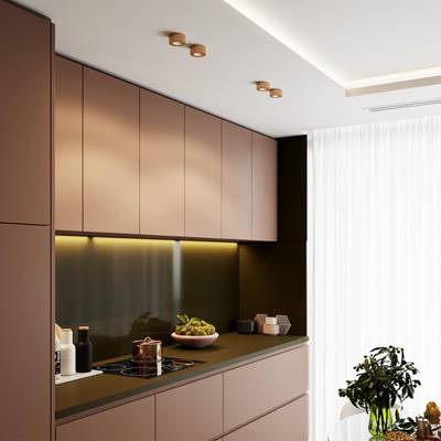 4284/7CL HIGHTECH ODL22 401 золотистый/металл Потолочный светильник IP20 LED 7W 781Лм 3000K BENE
