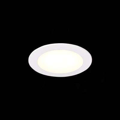 ST209.548.06 Св-к встр. Белый LED 1*6W 4000K 370Lm Ra80 110° IP20 D120xH8 90-265V