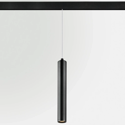 239337 Светильник подвесной 48V для трека UNO LED 7W 500LM 24G ЧЕРНЫЙ МАТОВЫЙ ANTIGLARE 3000K
