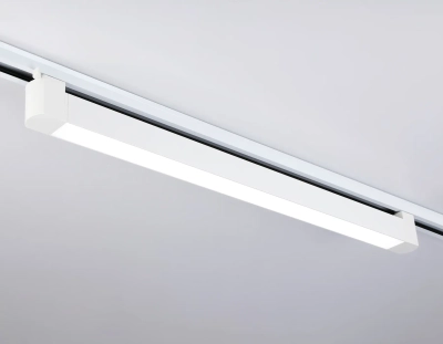 Светильник светодиодный трековый однофазный GL6742 WH белый IP20 40W 4200K 590*35*57