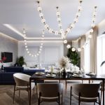 5008/80L L-VISION ODL23 591 золотой/прозрачный/металл/акрил Подвес LED 80W 4000K 4400лм CRYSTAL