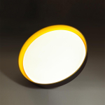 7711/EL COLOR SN 157 Светильник пластик/желтый LED 70Вт 3000-6000К D510 IP43 пульт ДУ TUNA YELLOW