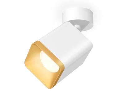 Комплект накладного поворотного светильника XM7812004 SWH/SGD белый песок/золото песок MR16 GU5.3 (A2202, C7812, N7704)