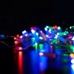 Гирлянда бахрома мульти 3*0,6м IP65 100-101, LED
