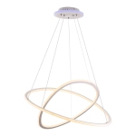 Citilux ТRIO CL215B060E LED Люстра подвесная с пультом Белая