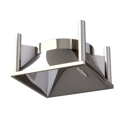 Декоративная рамка-отражатель для накладных светильников серии Альфа / Alfa LED, C065-01CH. TM Maytoni