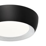 7716/54L AVRA LED SN 24 Светильник металл/акрил/белый/черный LED 54Вт 3000-6500К D500 IP20 пульт ДУ CRONUS