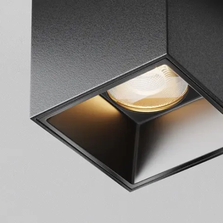 Потолочный светильник Альфа / Alfa LED 5 Вт 2700 К 50°, C064CL-5W2.7K-SQ-B. TM Maytoni