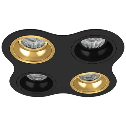 D64703070307 Светильник DOMINO ROUND МR16 (214647+214603+214607+214603+214607)