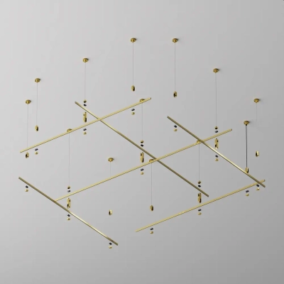 Шинопровод 2 м Flarity латунь, TRX154-112BS. TM Maytoni