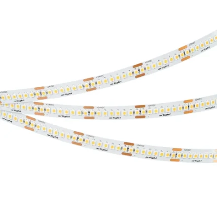 Лента UL-A240-10mm 24V Warm3000 (19 W/m, IP20, 5m) (Arlight, 7 лет)