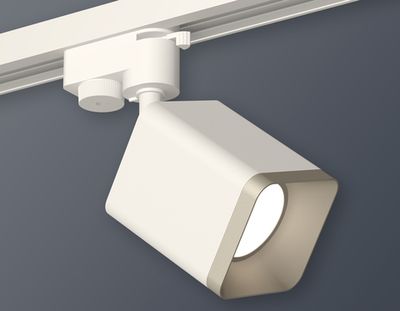 Комплект трекового светильника XT7812002 SWH/SSL белый песок/серебро песок MR16 GU5.3 (A2520, C7812, N7703)