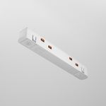Коннектор питания прямой Exility белый, TRA034PC-42W. TM Maytoni