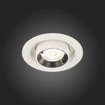 ST702.248.12 Св-к встр. Белый LED 1*12W 4000K 900Lm Ra80 24° IP20 D90xH92 180-240V