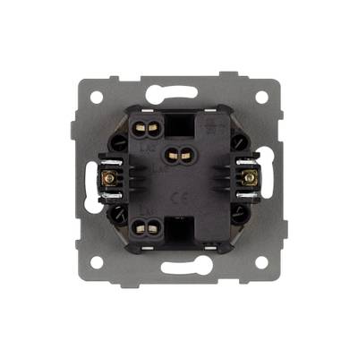 Механизм выключателя одноклавишный проходной SWT-MKP1-PL-GD-V (250V, 10A) (Arlight, -)