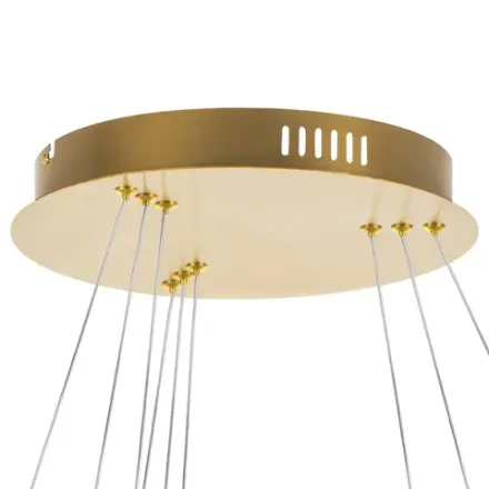 814233 Люстра VIRATA LED 105W 5250LM ЗОЛОТО 3000K Lightstar