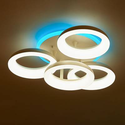 Citilux Паркер Смарт CL225A140E RGB Умная люстра Белая