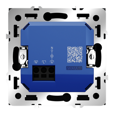 VLS010708 Выключатель встраиваемый VOLTUM S70 карточный 16А, (черный матовый). (ТМ Maytoni)