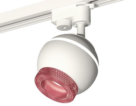 Комплект трекового светильника XT1101062 SWH/PI белый песок/розовый MR16 GU5.3 LED 3W 4200K (A2520, C1101, N7193)