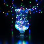 Гирлянда занавес "роса" мульти 2*2,6М IP20 200-006