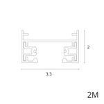 Шинопровод Arte Lamp TRACK ACCESSORIES A540233