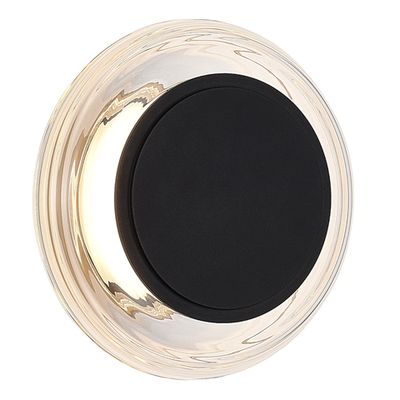 SL6239.401.03 Светильник настенный ST-Luce черный/прозрачный LED 1*7W 3000K