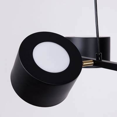 Люстра на штанге Arte Lamp SEBASTIAN A7051SP-4BK, 4хE14