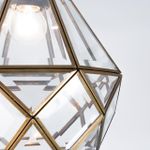 Citilux Витра-1 CL442110 Подвесной светильник витражный Бронза
