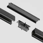 Усилитель стыка Trinity черный, TRA005TL-31B. TM Maytoni