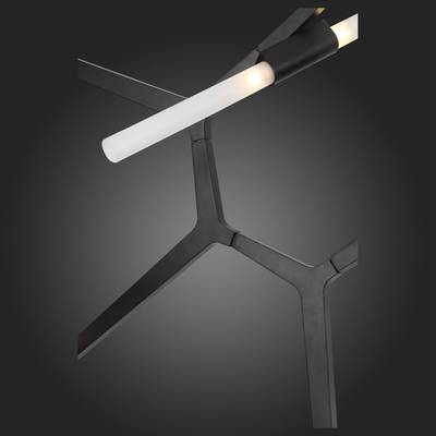 SL947.402.14 Люстра потолочная ST-Luce Черный/Белый G9 14*3W