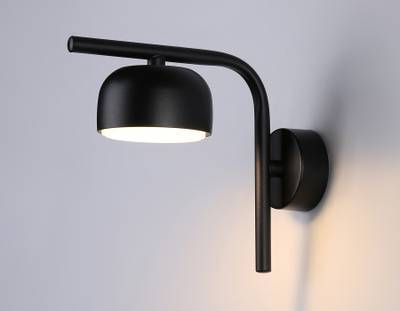 Светильник настенный TN71044 BK черный GX53 max 12W 150*80*185