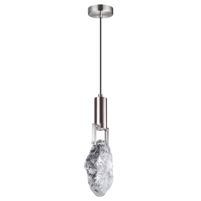6696/5L MIDCENT ODL24 239 Подвесной светильник матовый никель/металл/стекло IP20 LED 5W 200Лм 3000K LIA