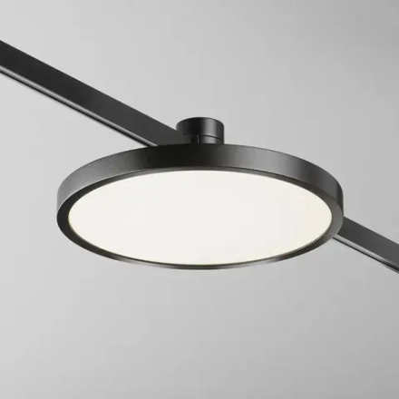 Трековый светильник Плато / Plato Flarity 4000K 10Вт 120°, TR153-1-10W4K-B. TM Maytoni
