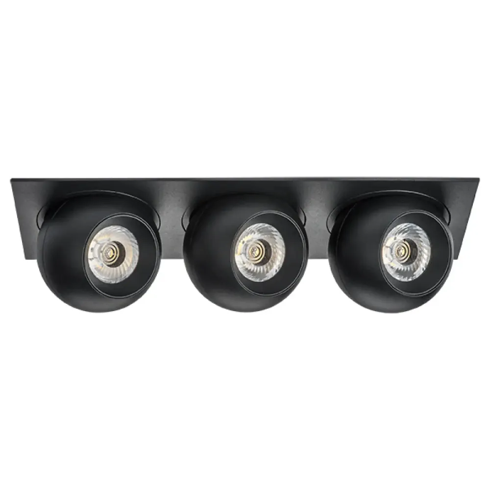 i537747474 Светильник INTERO LED 9W*3 850LM*3 24G ЧЕРНЫЙ 4000K (217537+217074+217074+217074) i537747474 Светильник INTERO LED 9W*3 850LM*3 24G ЧЕРНЫЙ 4000K (217537+217074+217074+217074)