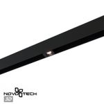 359515 SHINO NT24 128 черный Трековый светильник для низковольтного шинопровода IP20 LED 3W 48V 4000K 120Лм FLUM