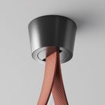 Чаша накладная Parity для двойного вывода ленты черная, TRA130CRDuo-B. TM Maytoni