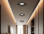 Светильник встраиваемый TN52339 SBK черный песок GX53 max 12W 115*115*25