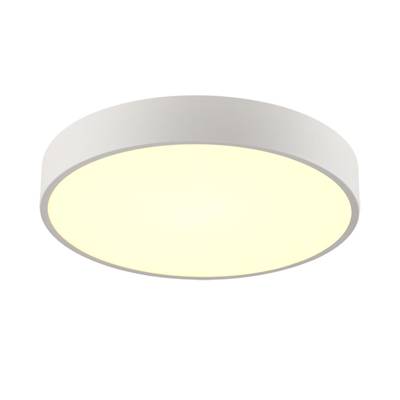 7755/36L MITRA LED SN Светильник металл/акрил/белый LED 30Вт+6Вт(подсветка) 3000K D400 IP20 QUASAR
