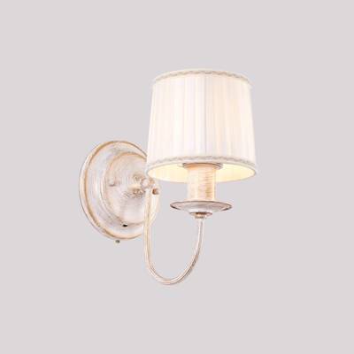 Citilux Дижон CL429311 Бра с абажуром Белое с патиной