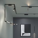 Flat Magnetic Трековый светильник 5W 4000K Unity чёрный 85092/01