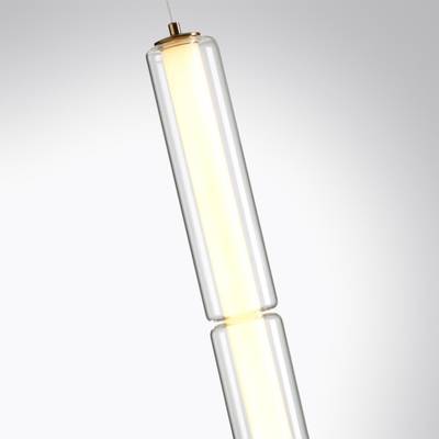 6688/19L L-VISION ODL24 147 Подвесной светильник античная бронза/металл/акрил/стекло IP20 LED 19W  3000K FAU