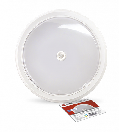 Светильник светодиодный СПБ-2Д-КРУГ 24Вт 4000К 1700лм 230В 310мм с датчиком бел. IN HOME 4690612020716